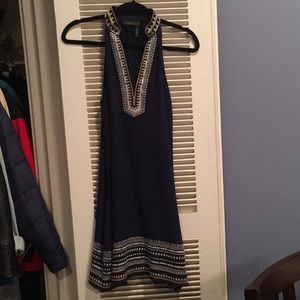 THML dress with beautiful embroidered neckline